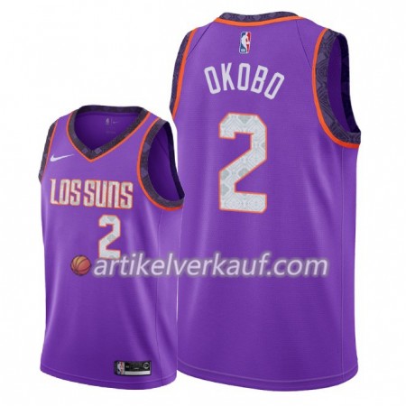 NBA Phoenix Suns Trikot Elie Okobo 2 2018-19 Nike City Edition Lila Swingman - Herren